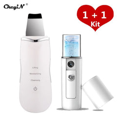 Ultrasonic Skin Scrubber & Skin Rejuvenation Nano Face Mist Steamer