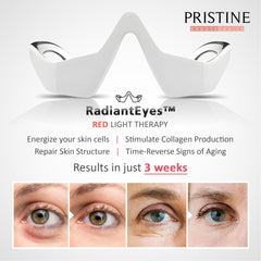 RadiantEyes™ - Medical Grade Red Light Therapy & Under-Eye Microcurrents