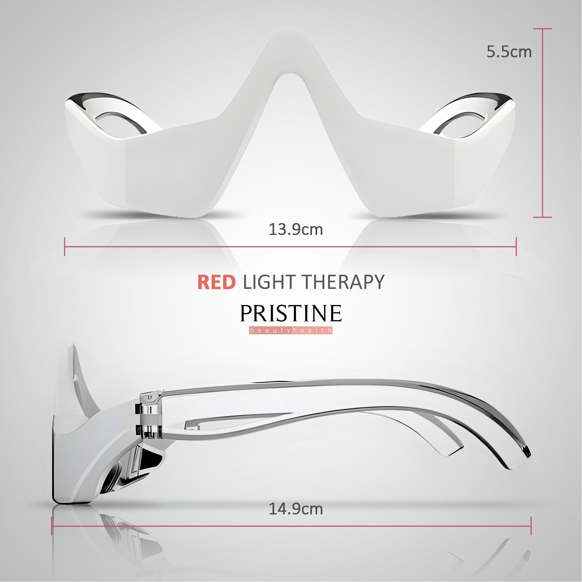 RadiantEyes™ - Medical Grade Under-Eye Red Light Therapy & Microcurrents