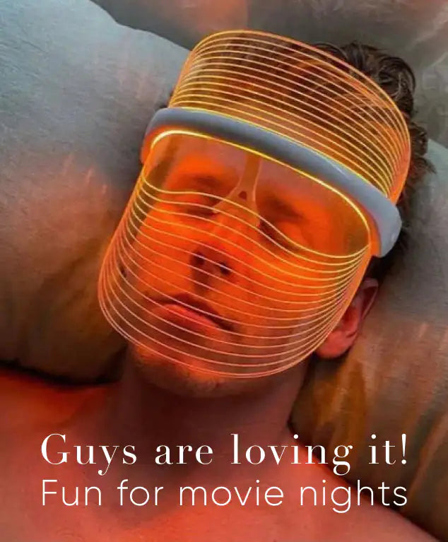 Solaris Laboratories NY How To Glow 4 Color LED Light Therapy Mask SALE